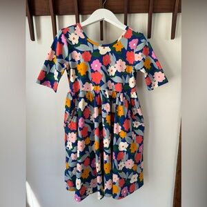 Hanna Andersson jersey knit skater dress - size 8Y